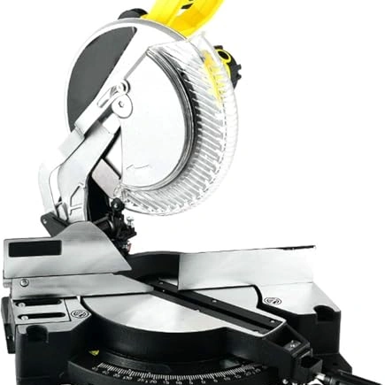 Click to view KJZQLMZ Sliding Miter Saw 2200W with 305 mm Blade for Crosscuts and Bevel Cuts