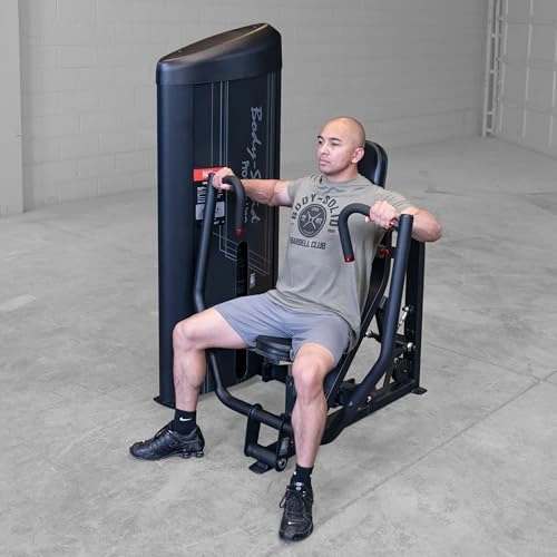 Click to view Body-Solid S2CP-3 Pro Clubline Series II Chest Press Machine with 310 Lb. Stack