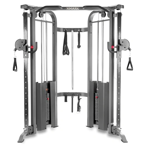 Click to view XMARK Functional Trainer Cable Machine All-in-One Gym Equipment
