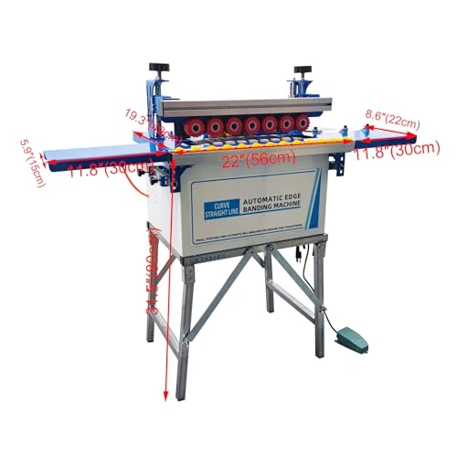Click to view WYDDDARY Automatic Edge Banding Machine for Woodworking with Automatic Tape Breaking