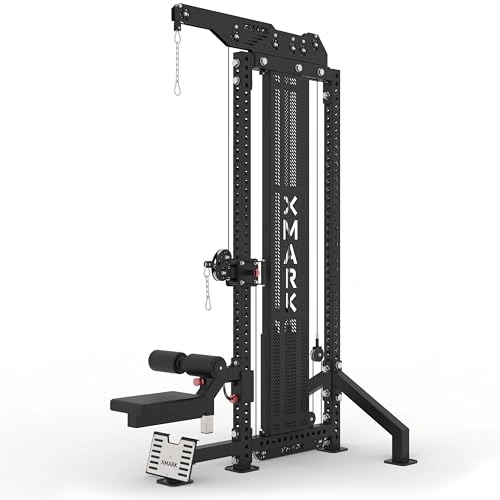 Click to view XMark LAT Pull Down and Low Row Cable Machine with High and Low Pulley Stations