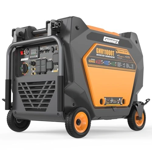 Click to view 11000W Tri-Fuel Inverter Generator for Home Backup with Remote Start and Eco Mode