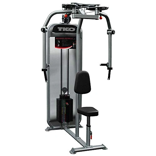 Click to view TKO Pec Deck Rear Delt Machine with 170lb Weight Stack and Home Gym System