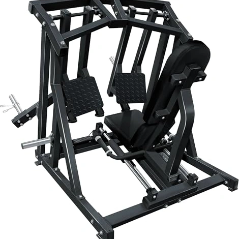 Click to view French Fitness Iso-Lateral Leg Press Plate-Loaded Machine - Commercial Grade