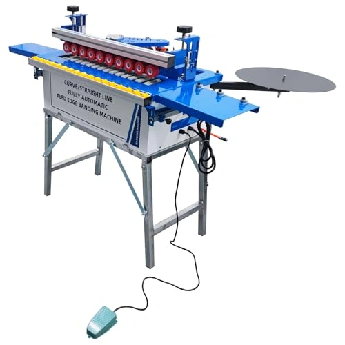 Click to view Thuxeon Automatic Edge Banding Machine 110V with Double-Side Gluing