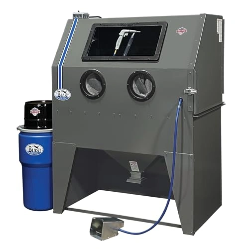 Click to view Skat Blast TP Tools USA Abrasive Sandblast Cabinet with HEPA Vacuum