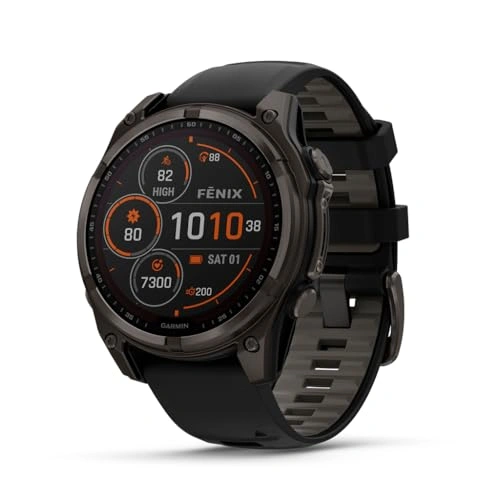 Click to view Garmin fenix 8 Solar Sapphire Premium Multisport GPS Smartwatch