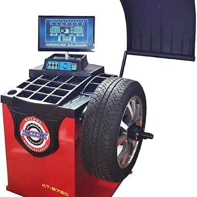 Click to view KATOOL Wheel Balancer KT-B750 with Automatic Measurement Ruler and Wheel Guard
