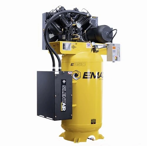 Click to view EMAX E350 Stationary Air Compressor 7.5hp 80 Gal 2-Stage Industrial System