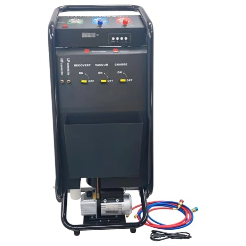 Click to view EQCOTWEA Refrigerant Recovery Machine AC Recovery Machine with Detection and Oil Gas Separation