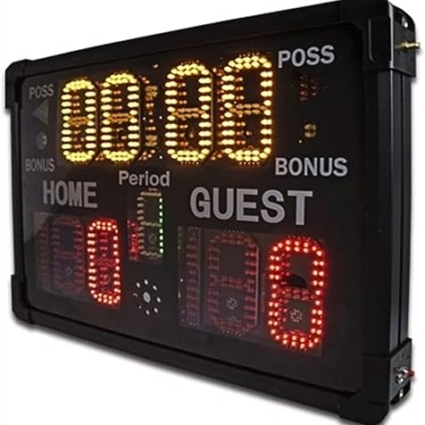 Click to view Electronic Scoreboard LED Digital Sports Portable Electronic Scoreboard