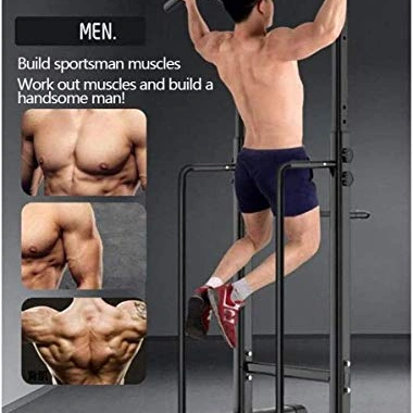 Click to view Pull Ups Power Tower Multifunctional Pull-ups with 5 Gear Height Adjustment for Home Gym