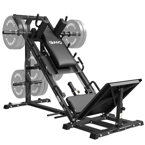 Click to view GMWD Leg Press Hack Squat Machine Combo for Lower Body Workout