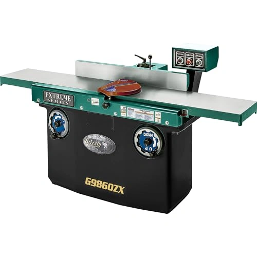 Click to view Grizzly Industrial G9860ZX 12" x 80" Z Series Jointer with Spiral Cutterhead