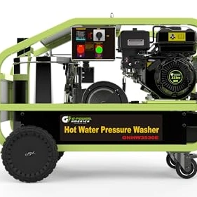 Click to view Green-Power America 3500 PSI 3 GPM Gas Hot Water Pressure Washer