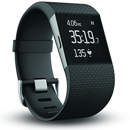 Click to view Fitbit Surge Fitness Superwatch Black Small
