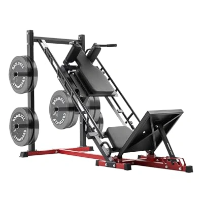 Click to view Vevor Leg Press Hack Squat Machine with Adjustable Leg Press and Weight Storage
