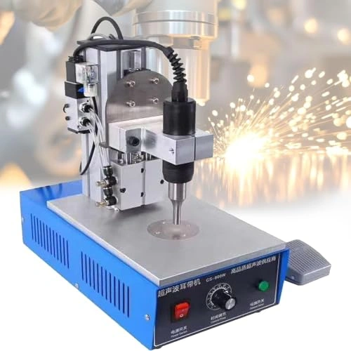 Click to view 1200W Ultrasonic Spot Welding Machine for Plastic and Fabric Riveting