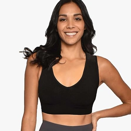 Click to view AlignMe Pullover Posture Sports Bra for Corrective Support and Comfort