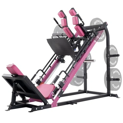 Click to view RitFit 3-in-1 Leg Press Hack Squat Machine for Home Gym with 1500LB Capacity