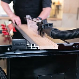 Click to view SawStop Professional Cabinet Saw with 3HP and 36-inch T-Glide Rip Fence