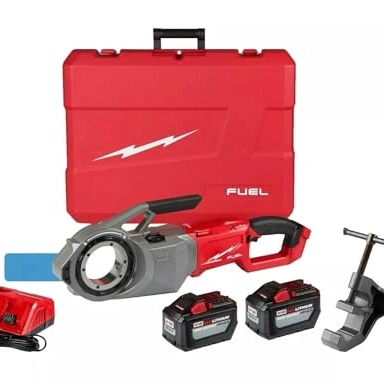 Click to view New 2874-22HD Pipe Threading Machine for Milwaukee M18 FUEL Cordless Pipe Threader