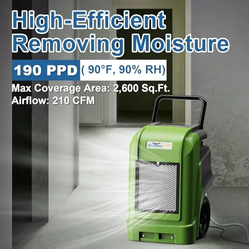 Click to view AlorAir Storm Ultra Industrial Dehumidifier 190 PPD with LCD Display and 5-Year Warranty