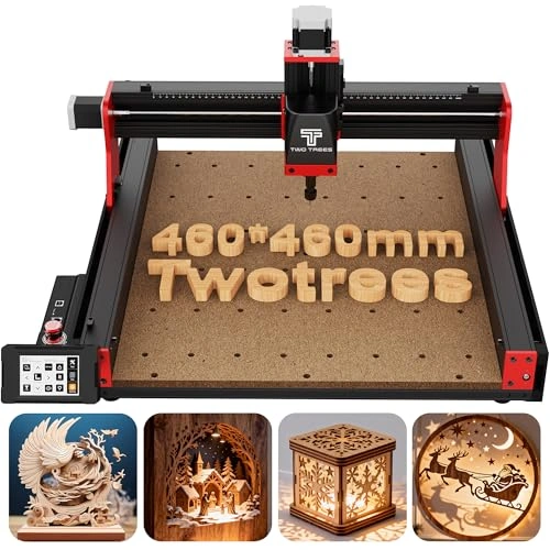 Click to view Twotrees TTC450 Pro All-Metal CNC Router Machine with Touch Screen and Upgraded 3 Axis Engraver