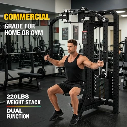 Click to view PEC Deck Rear Delt Fly Machine - Dual Function Chest &amp; Rear Delt Strength Trainer