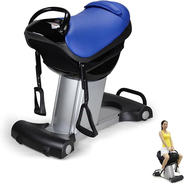 Click to view Electric Horse Riding Machine Booty Training Vibrational Rider for Home Gym
