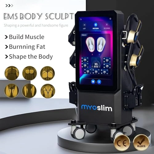 Click to view Large Touchscreen Muscle Firming Machine for Body Sculpting and Toning