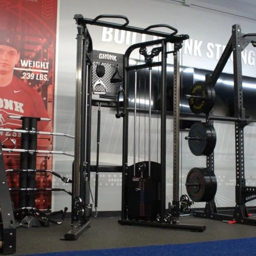Click to view Gronk Fitness Functional Trainer with Dual 200lbs Weight Stacks for Cable Workout