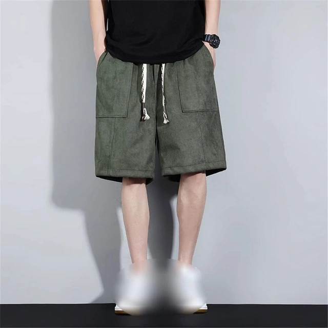 Click to view CDGTHYU Green Shorts for Men