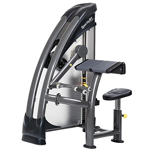 Click to view ironcompany SportsArt Fitness S912 Biceps Curl Machine with 220 lb Weight Stack