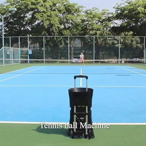 Click to view Portable Tennis Ball Tosser Automatic Ball Launcher with 150 Ball Capacity