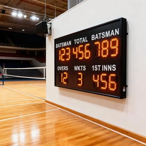 Click to view Portable Large Electronic Scoreboard with Controller for Outdoor Sports