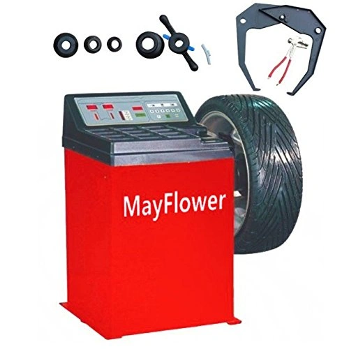 Click to view Mayflower Heavy Duty Wheel Balancer Tire Machine 800 Red Edition with 1 Year Warranty