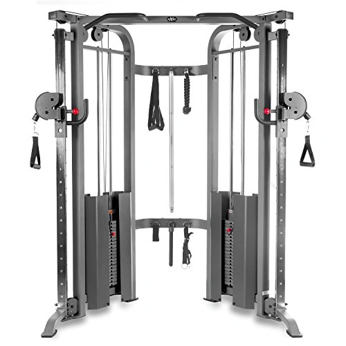 Click to view XMARK Functional Trainer with Dual Weight Stacks for Full Body Strength Training