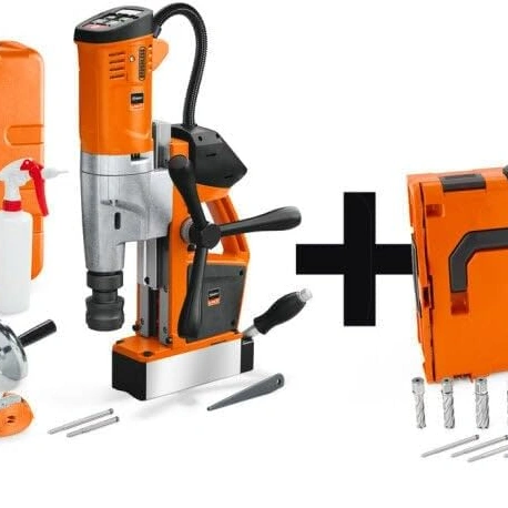 Click to view Fein 18V Cordless Universal Magnetic Base Drill with Brushless Motor