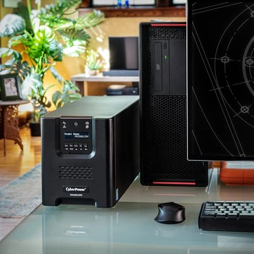 Click to view CyberPower PR1500LCDN 15A Smart App Sinewave UPS Battery Backup and Surge Protector