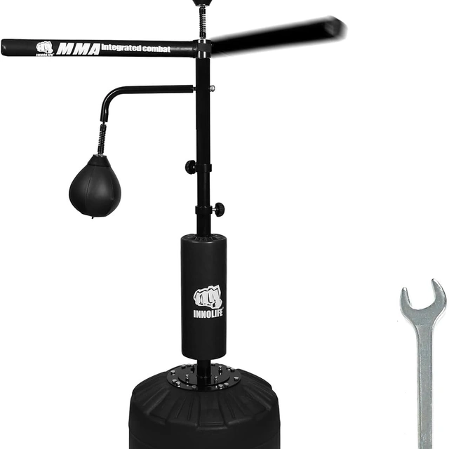 Click to view Innolife Boxing Reflex Bag Speed Trainer with 60L Base and Spinning Bar