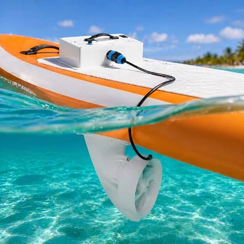 Click to view CHHMAELOVE Underwater Thruster and Stand Up Paddle Board Motor Kit