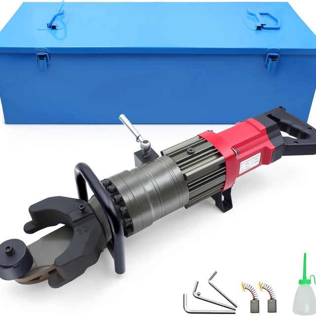 Click to view 1400W Electric Rebar Bender Hydraulic Rebar Bending Machine 7/8 Inch Steel Bar