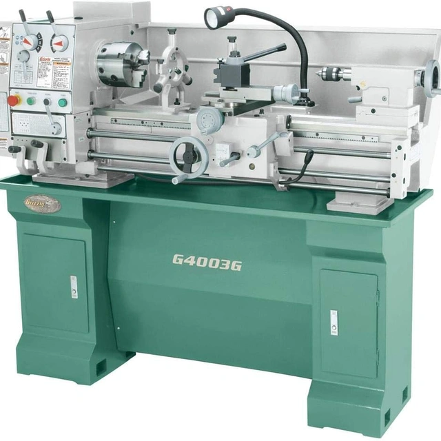 Click to view Grizzly Industrial G4003G 12 x 36 Gunsmithing Metal Lathe with Stand