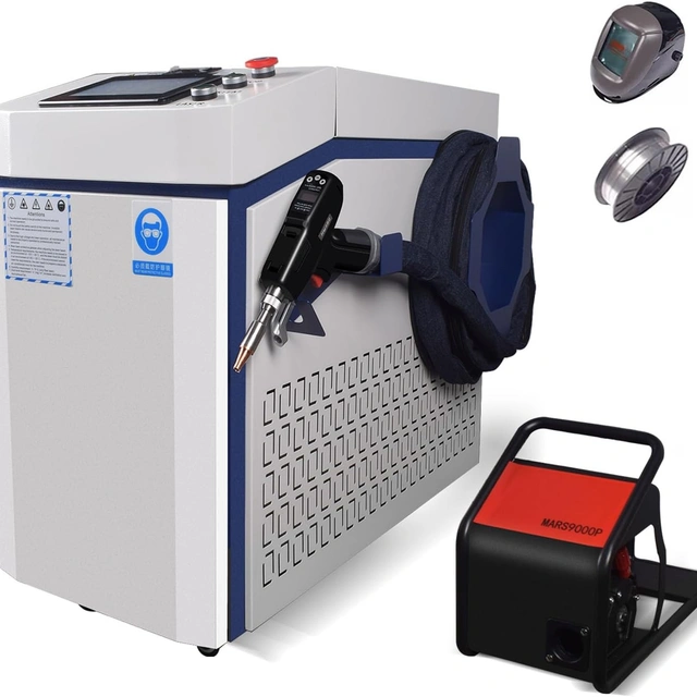Click to view US Stock Laser Welder Machine 1500W/2000W/3000W 4 in 1 Fiber Laser Welding and Cutting