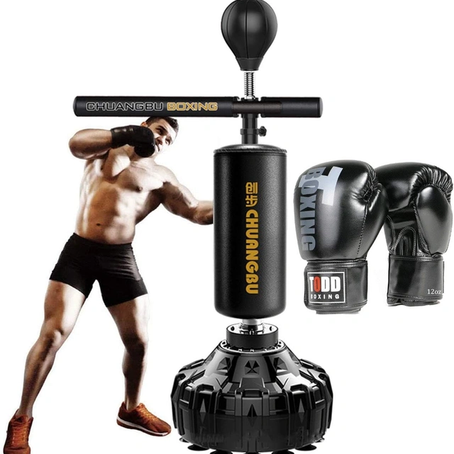 Click to view Pedestal Bags Lxn 3 in 1 Boxing Speed Trainer with Reflex Bar and Gloves