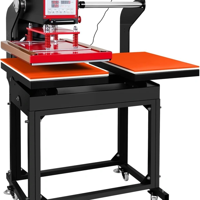 Click to view 16x24 Inch Large Auto Pneumatic Dual Heat Press Machine for Sublimation Transfer