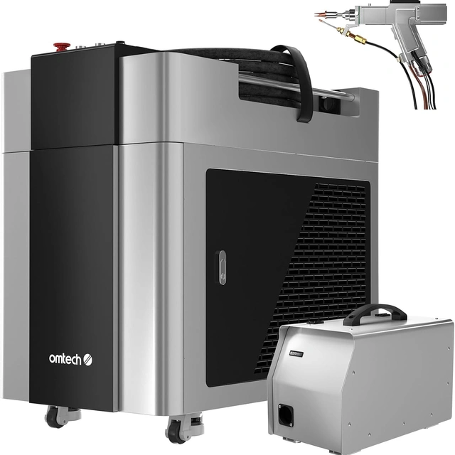 Click to view OMTech 1500W Handheld Fiber Laser Welder with Cutting and Cleaning Features