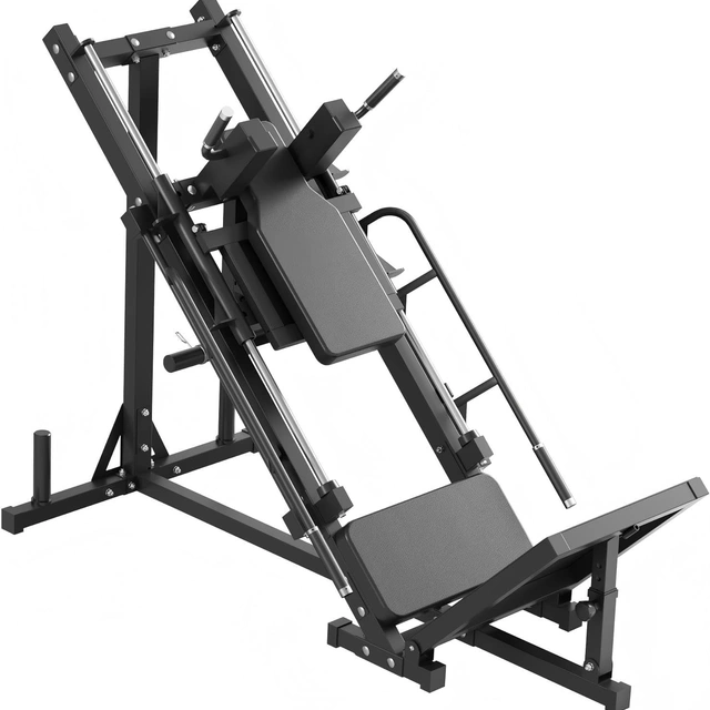 Click to view Signature Fitness Leg Press Hack Squat Machine Plate Loaded Adjustable Home Gym
