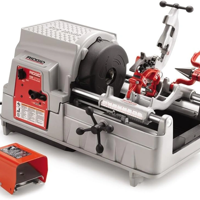 Click to view RIDGID 91142 Model 535A Threading Machine with 1.75-Gallon Oil Reservoir